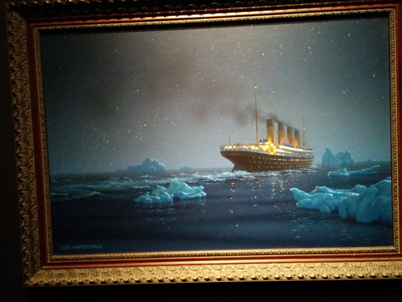 Illustration for article titled Pictures from the Reagan Library: The Titanic Exhibit